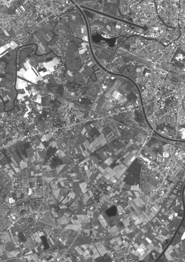 satellietfoto Gent